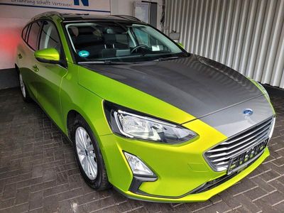 Usata Ford Focus Titanium 120 CV (88 kW) 2020 Blu Station wagon