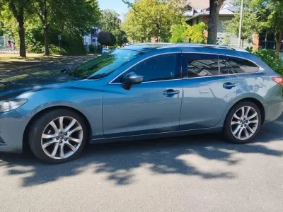 Gebraucht Mazda 6 Sports-Line 175 PS (128 kW) 2014 Blau Kombi