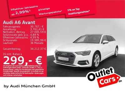 Brugt Audi A6 Sport 245 HK (180 kW) 2022 Hvid Stationcar