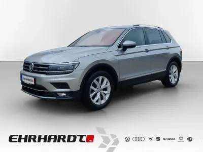 Gebraucht VW Tiguan Highline 190 PS (139 kW) 2020 Tungsten silver metallic SUV
