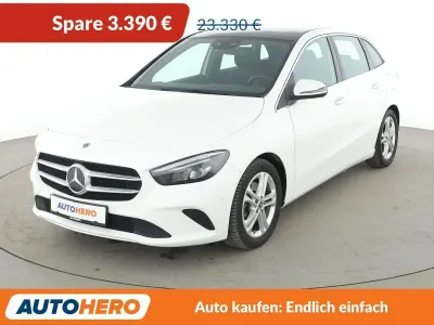 Brugt Mercedes B220 Progressive 190 HK (139 kW) 2020 Hvid MPV