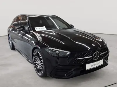 Gebraucht Mercedes C220 AMG line 200 PS (147 kW) 2022 Schwarz Kombi
