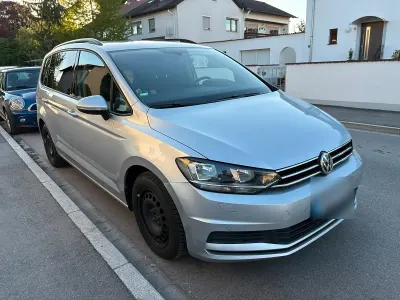 Gebraucht VW Touran 150 PS (110 kW) 2020 Silber Van / Kleinbus
