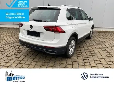 Gebraucht VW Tiguan IQ Drive 150 PS (110 kW) 2023 Weiß SUV