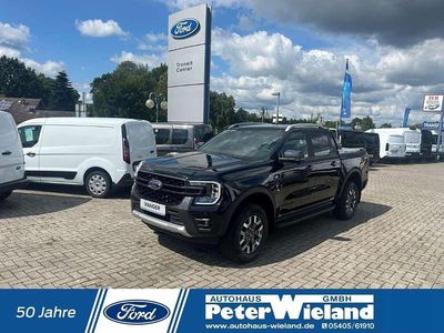 Ny Ford Ranger Wildtrack 281 HK (206 kW) 2025 Svart Pickup