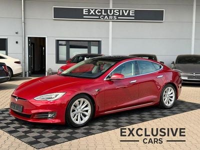 Gebraucht Tesla Model S 386 kW (525 PS) 2018 Rot Kleinwagen