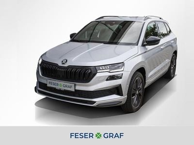 Brillantsilber metallic Gebraucht 2022 Skoda Karoq SportLine SUV | 28.440 € (Guter Preis)