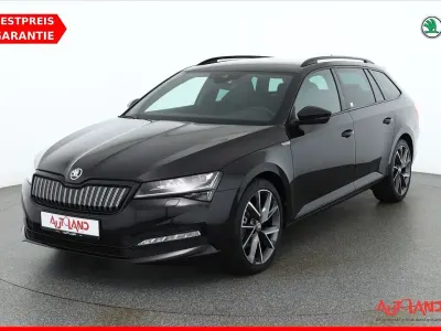 Gebraucht Skoda Superb SportLine 218 PS (160 kW) 2021 Schwarz Kombi