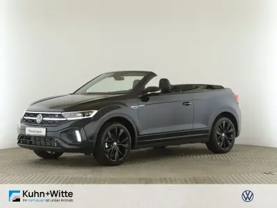 Gebraucht VW T-Roc Cabriolet R-line 150 PS (110 kW) 2026 Schwarz Cabrio