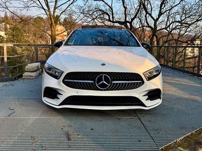 Gebraucht Mercedes A250 AMG line 224 PS (164 kW) 2022 Weiß Limousine
