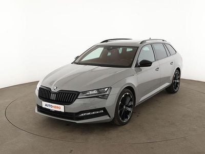 Gebraucht Skoda Superb SportLine 272 PS (200 kW) 2020 Grau Kombi
