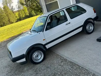 Gebraucht VW Golf III 55 PS (40 kW) 1992 Weiß Kleinwagen