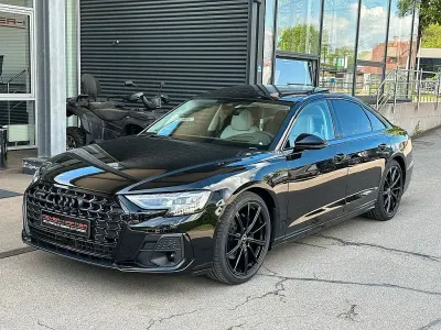 Ny Audi A8 S-Line 286 HK (210 kW) 2026 Sort Sedan