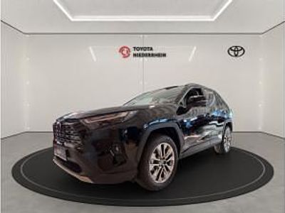 Neu Toyota RAV4 Hybrid Lounge 218 PS (160 kW) 2025 Schwarz (tiefschwarz mica metallic) SUV