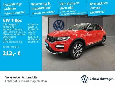 Gebraucht VW T-Roc Active 150 PS (110 kW) 2022 Rot SUV