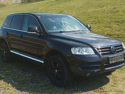 Usata VW Touareg 224 CV (164 kW) 2005 Nero SUV