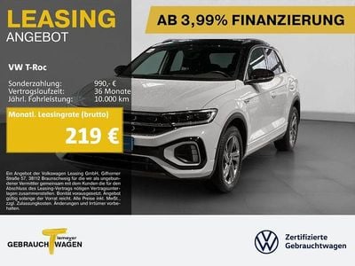 Begagnad VW T-Roc R-line 110 HK (80 kW) 2023 Vit SUV