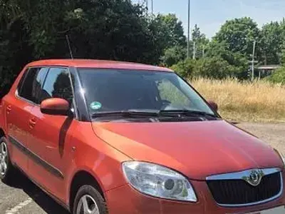 Gebraucht Skoda Fabia Ambiente 86 PS (63 kW) 2009 Orange Kombi