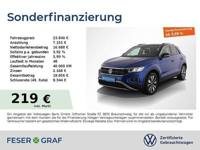 Blau Gebraucht 2024 VW T-Roc Move SUV | 23.840 € (Fairer Preis)