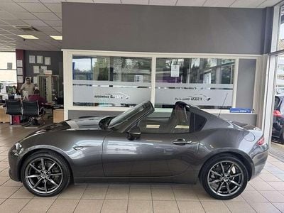Second-hand Mazda MX5 Sports-Line 160 CP (117 kW) 2017 Gri Cabrio