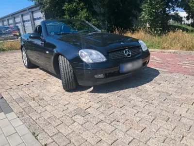 Gebraucht Mercedes SLK200 136 PS (100 kW) 1998 Schwarz Cabrio