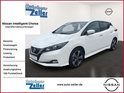 Gebraucht Nissan Leaf N-Connecta 110 kW (150 PS) 2021 Weiß Kleinwagen