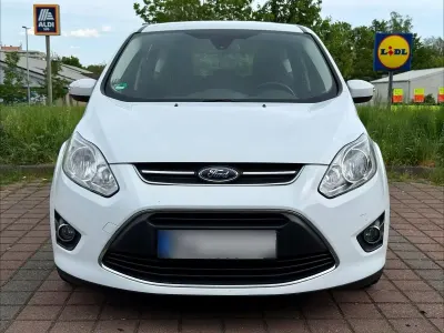 Gebraucht Ford C-MAX SYNC Edition 101 PS (74 kW) 2014 Weiß Van / Kleinbus