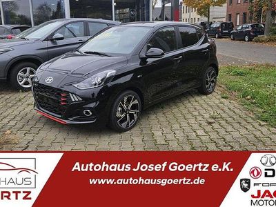 Neu Hyundai i10 N Line 90 PS (66 kW) 2025 Schwarz Kleinwagen