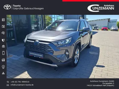Gebraucht Toyota RAV4 Hybrid Club 222 PS (163 kW) 2019 Grau SUV