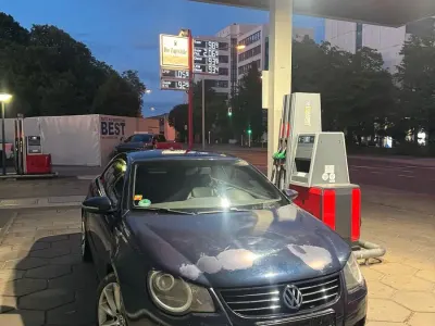Brugt VW Eos 140 HK (102 kW) 2009 Blå Cabriolet