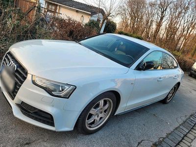 Gebraucht Audi A5 Sportback S-Line 177 PS (130 kW) 2015 Weiß Kleinwagen