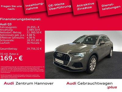 Gebraucht Audi Q3 Basis 245 PS (180 kW) 2022 Chronosgrau metallic SUV