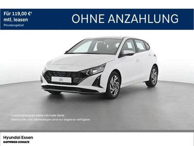 Atlas white / sol Neu 2026 Hyundai i20 Trend Limousine | 21.880 € (Fairer Preis)