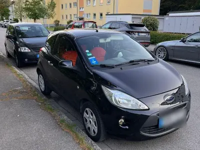 Używany Ford Ka 69 KM (50 kW) 2010 Czarny Hatchback
