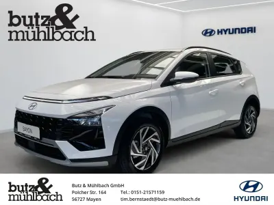 Neu Hyundai Bayon Trend 101 PS (74 kW) 2025 Atlas white / sol SUV