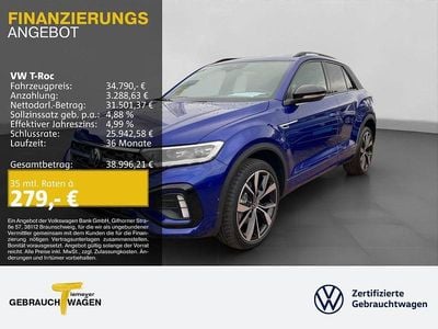 Silber Neu 2025 VW T-Roc R-line SUV | 34.790 € (Superpreis)