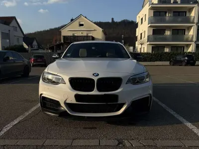 Brugt BMW M235 M Sport 326 HK (239 kW) 2016 Hvid Coupe