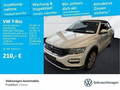 VW T-Roc Cabriolet