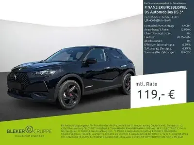 Gebraucht DS Automobiles DS3 Crossback E-Tense Performance Line Plus 100 kW (136 PS) 2022 Schwarz SUV