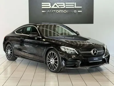 Gebraucht Mercedes C200 AMG 184 PS (135 kW) 2018 Obsidianschwarz Coupé