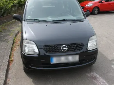 Gebraucht Opel Agila 75 PS (55 kW) 2003 Schwarz Van / Kleinbus