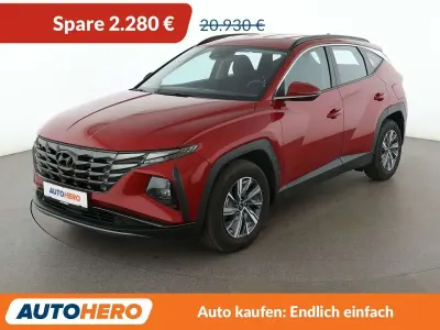Gebraucht Hyundai Tucson Select 150 PS (110 kW) 2021 Rot SUV