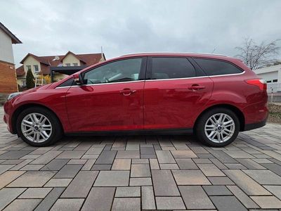 Usata Ford Focus Titanium 125 CV (91 kW) 2013 Rosso Berlina