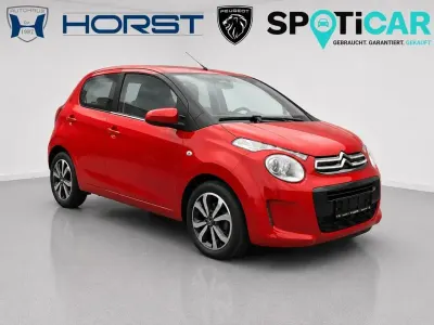 Gebraucht Citroën C1 Shine 69 PS (50 kW) 2016 Zu lackieren rot 3p0deckende lackierung Kleinwagen