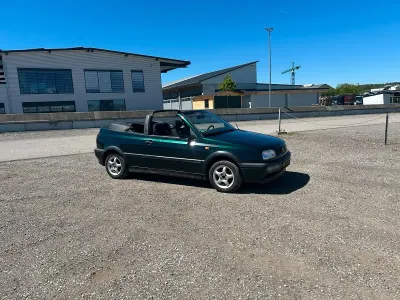 Gebraucht VW Golf Cabriolet 90 PS (66 kW) 1994 Grün Cabrio