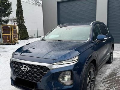 Blau Gebraucht 2018 Hyundai Santa Fe Premium SUV | 18.990 € (Guter Preis)