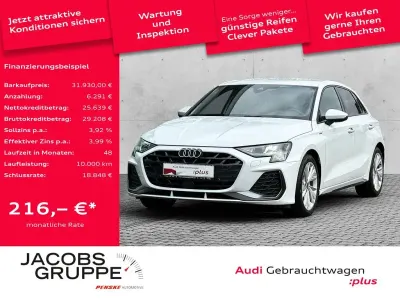 Second-hand Audi A3 S-Line 150 CP (110 kW) 2025 Alb Berlinǎ