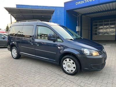 Usata VW Caddy Maxi 102 CV (75 kW) 2014 Blu Monovolume