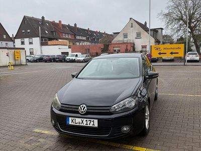 Gebraucht VW Golf VI Highline 122 PS (89 kW) 2010 Schwarz Kleinwagen