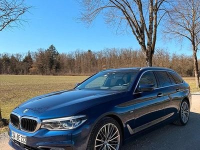 Gebraucht BMW 540 Performance 320 PS (235 kW) 2018 Blau Kombi